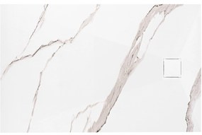 Zuhanytálca Magnum CARRARA WHITE 90x120