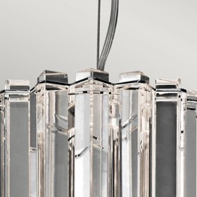 Kichler glamour kristály LED függeszték crystal skye króm átlátszó elsklcrystalskyemp IP44