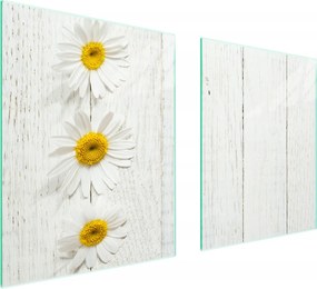 Üveg Tűzhelyvédő Főzőlap 85x52 Fa Edzett Üveg