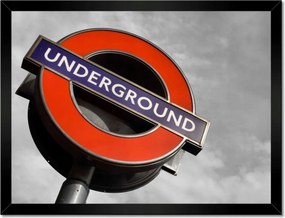 Poszterek keretben 40x30 Anglia Metro London