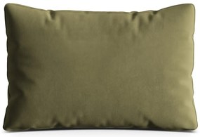 Zöld bársony párna kanapéra Kemi – Cosmopolitan Design