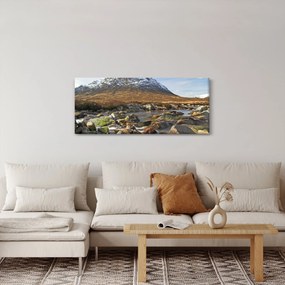 Kép - Hegy a folyóval (120x50 cm)