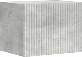 vidaXL TV Fali Szekrény Beton 60 x 31 x 29.5 cm Faanyag