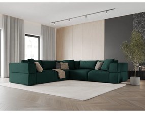 Zöld sarokkanapé (variálható) Esther – Milo Casa