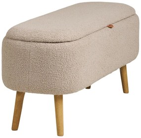Bézs buklé pad Harlow – House Nordic
