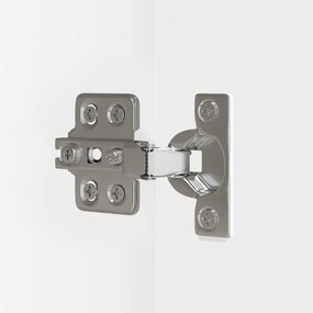 Fürdőszoba mosdószekrény ajtóval Fehér 60 x 30 x 60 cm Faanyag