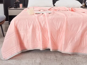 Hűsítő nyári paplan CELIA, lazac színű Méret: 140 x 200 cm