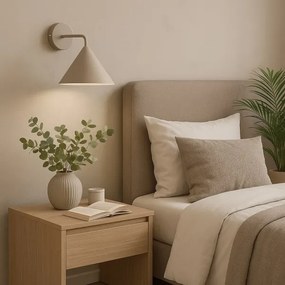 Falilámpa CAPITAL 1xGX53/15W/230V taupe