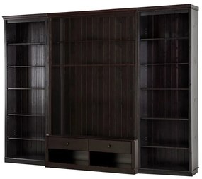 Barna borovi fenyő nappali bútor szett 288x223 cm Anita – Støraa