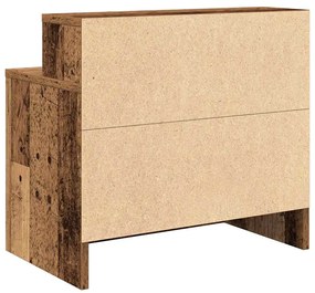 éjjeliszekrények fiókkal 2 db régi fa 51 x 31 x 47 cm