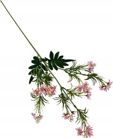 Kamilla virágzó ág 70 cm rózsaszín