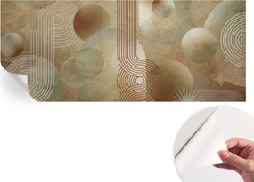 Fali fotótapéta előszoba konyhába Geometrikus minta 250x104 cm