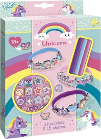 Unikornis Rainbow karkötő készítő készlet