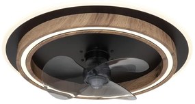 Globo Bozan 03655 távirányítós mennyezeti ventilátoros lámpa, 32W LED, 2700K-6500K, 120-1200 lm