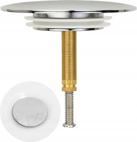 Univerzális Kádcsap 72MM Króm Állítható Magasságú Fürdőszoba