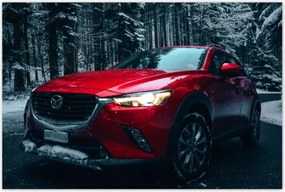 Poszterek 120x80 Piros Mazda Autó