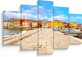 Kép - Poreč régi isztriai városa, Horvátország (150x105 cm)