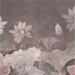 Fotótapéta Flizelin Szoba tapéta Békés botanika 250x250 Ragasztó