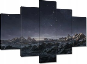 Festmények 150x105 Éjszakai csodálatos hegyek