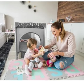 BabyOno - Utazó kiságy BASIC szürke