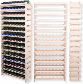 120 palackos bortartó állvány 15x8-as moduláris állvány szerszámok nélkül bővíthető