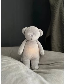 Moonie - Snuggle buddy dallammal és lámpával maci ezüst