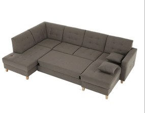 U alakú sarokkanapé Brodgat BL2L-STARK-373 (szürkésbarna taupe) (J). 1075523