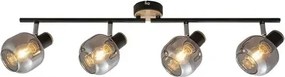 Rabalux beltéri karos spotlámpa e14 4x40w tölgy salazar