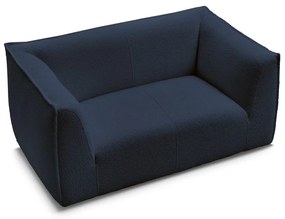 Sötétkék buklé kanapé 170 cm Giorgia – Bobochic Paris