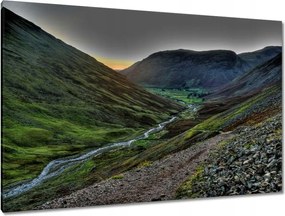 Képek 120x80 Napfelkelte a hegyekben