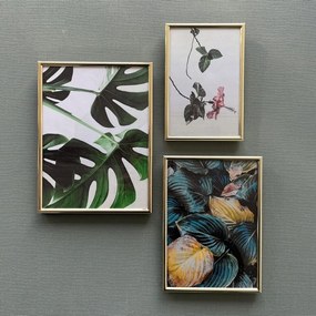 Aranyszínű fém álló-fali képkeret 11x16 cm Sweet Memory – Zilverstad