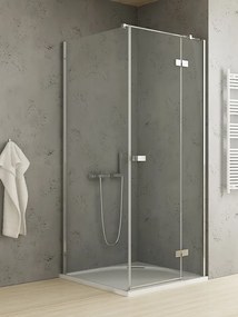 New Trendy Reflexa zuhanykabin 90x90 cm négyzet króm fényes/átlátszó üveg EXK-5119