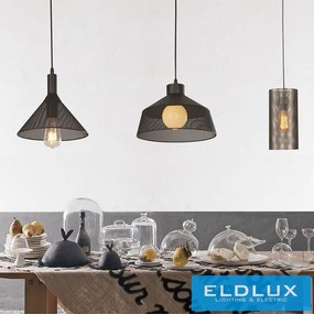 ELDLUX HP-0061-1 TURA Egyágú Függesztett Lámpa IP20