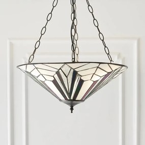 Endon 63936 - Tiffany ASTORIA láncos csillár 3xE27/60W/230V átm. 48 cm