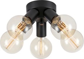 MARKSLÖJD 108552 MAZZO Vintage Mennyezeti Lámpák Fekete E27 IP20