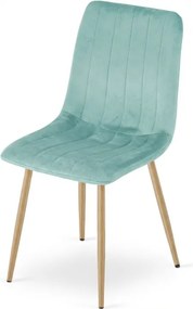 Mentás bársonyszék LAVA AQUA MINT