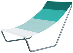 SAND strandszék,  zöld csíkokkal