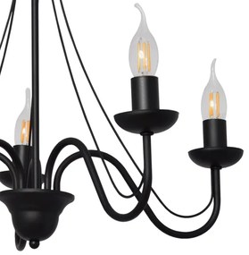 Csillár zsinóron MALBO II 5xE14/10W/230V