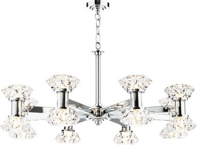 Dar Lighting glamour modern csillár tiana csiszolt króm dartia1650