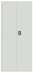világosszürke acél irattartó szekrény 90x40x240 cm