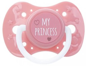 Nyugtató hatású szilikon cumi 0m+ Akuku My Princess
