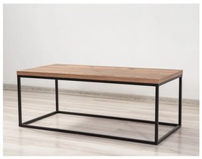 Asir Kávésasztal QUANTUM 34x95 cm barna/fekete AS0634