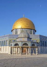 Poszter 42x59,4cm Al-Aksza mecset 2, Assaf Frank