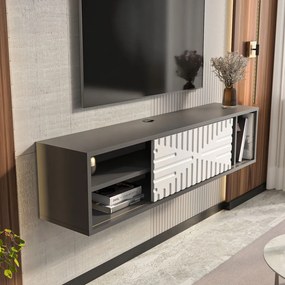 Teo Floating - Anthracite, White
