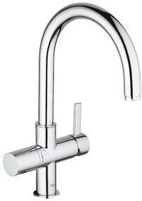 Mosogató csaptelep Grohe Blue Pure leeresztőszeleppel króm 33251000