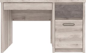 PC asztal 1D2S, nairobi gesztenye/onix, JESI NEW