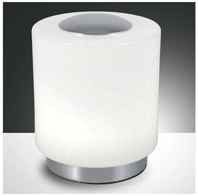 Fabas Luce Fabas Luce 3257-30-138 - LED Dimmelhető asztali lámpa SIMI LED/8W/230V ezüst FX0246
