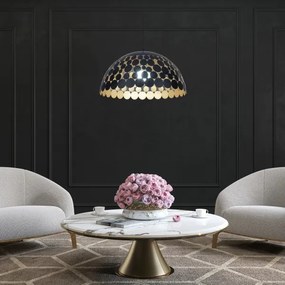 Csillár zsinóron LISA BLACK 1xE27/60W/230V