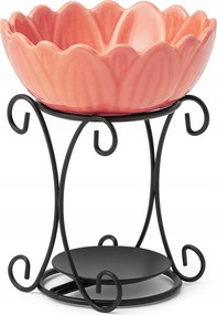 Gyertyatartó Melegítő Lótusz Kerámia Aromaterápia Illóolajok Ajándék