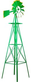 STILISTA Szélmalom US-Style 245 cm zöld